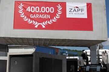 400000ste Beton-Fertiggarage von ZAPF wird ausgeliefert